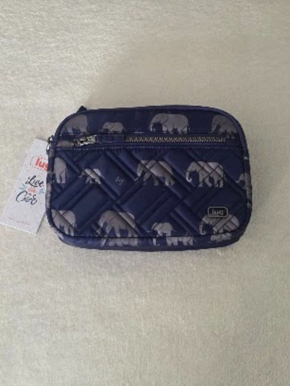 NWT Lug Super Coupe 2 ELEPHANTS PURPLE - Picture 5 of 6